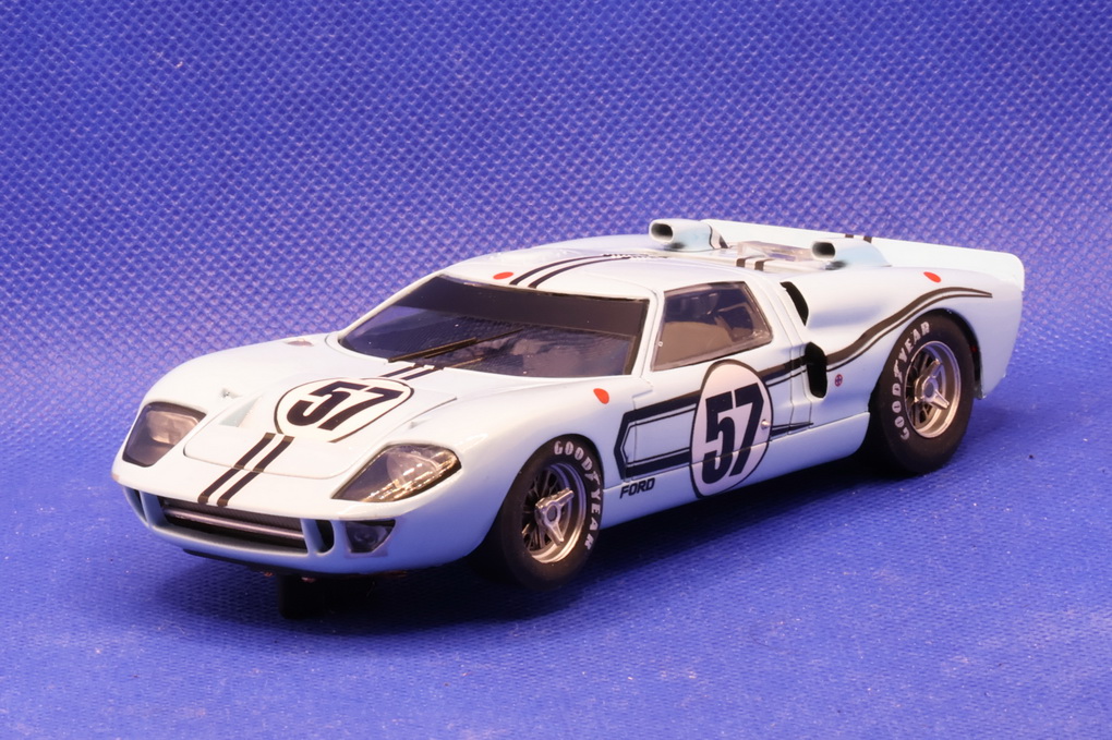 Slotcars66 Ford GT40 1/32nd scale Fly Car Model slot car Le Mans 1967 #57    